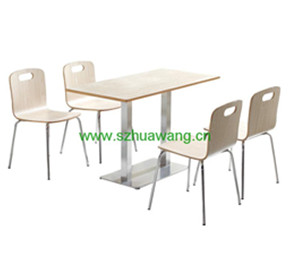 曲（qǔ）木餐桌椅H020