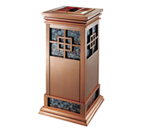 不（bú）鏽鋼垃圾桶（tǒng）E030