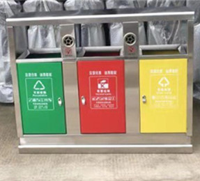 不鏽（xiù）鋼垃圾桶E051