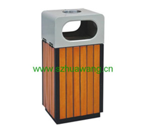 鋼木垃（lā）圾桶（tǒng）D007
