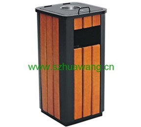 鋼（gāng）木垃圾桶（tǒng）D010