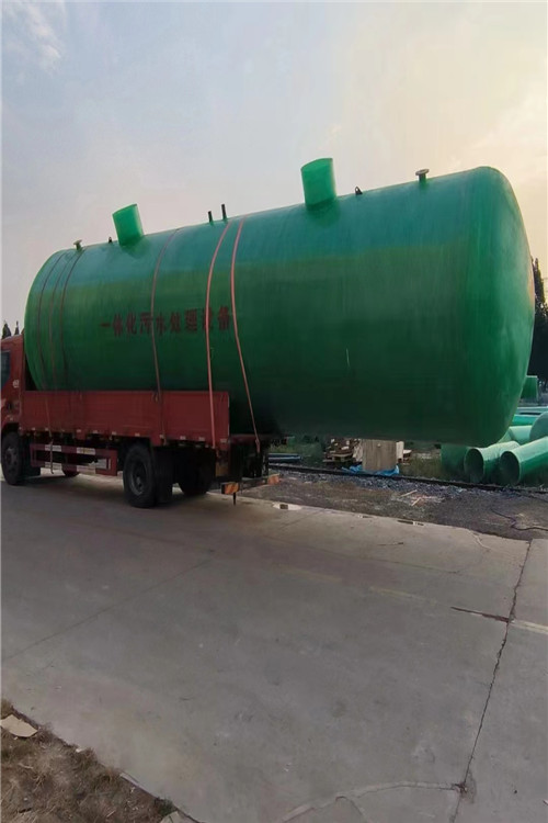 一體化汙水處理設備的主要組成部分(fèn)