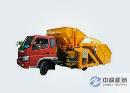 自動上料噴漿車（聯合自動上料（liào）噴漿機組）