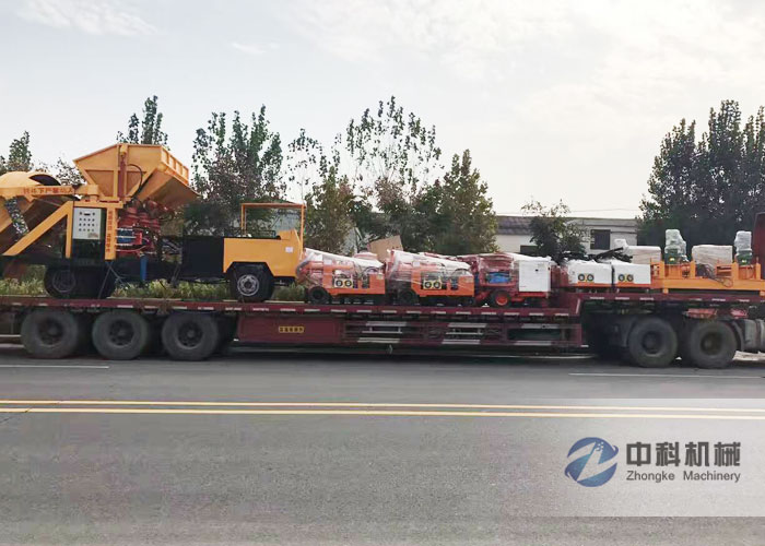 中交三公司出口巴基斯坦（tǎn）項（xiàng）目（注（zhù）漿機、噴漿機、自動上料噴（pēn）漿車）