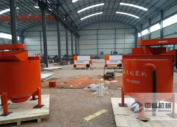 中交二航局出口巴基（jī）斯坦項目（雙液注漿機、高速製漿機）-2