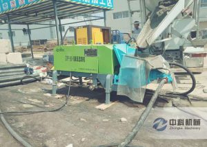 液壓濕噴（pēn）機施工現場