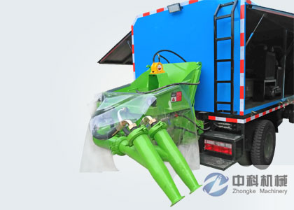 ZKHP16C車載（zǎi）混（hún）凝土濕噴台車-0