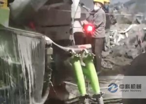 雙噴頭液壓濕噴機施工（gōng）視頻