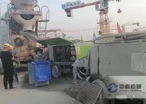 雄安液（yè）壓（yā）混凝土濕噴機施工視頻