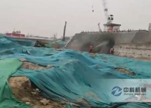 雄安新區液壓濕噴機施工視（shì）頻