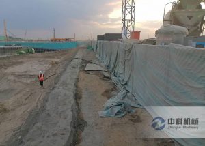 雄安（ān）新區基坑支護濕噴機施工（gōng）視頻