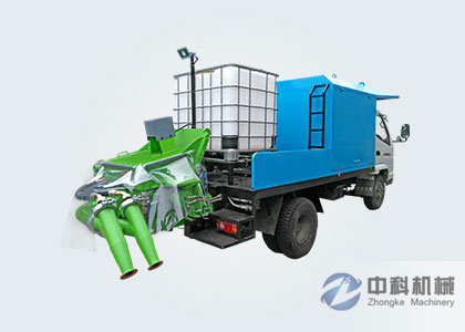 ZKHP20A車載混凝土濕噴台車-1