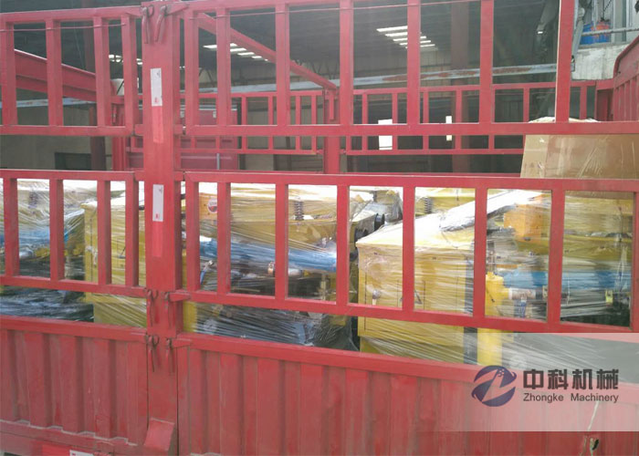 青島PZ-6混凝土噴（pēn）漿機發貨現場-0