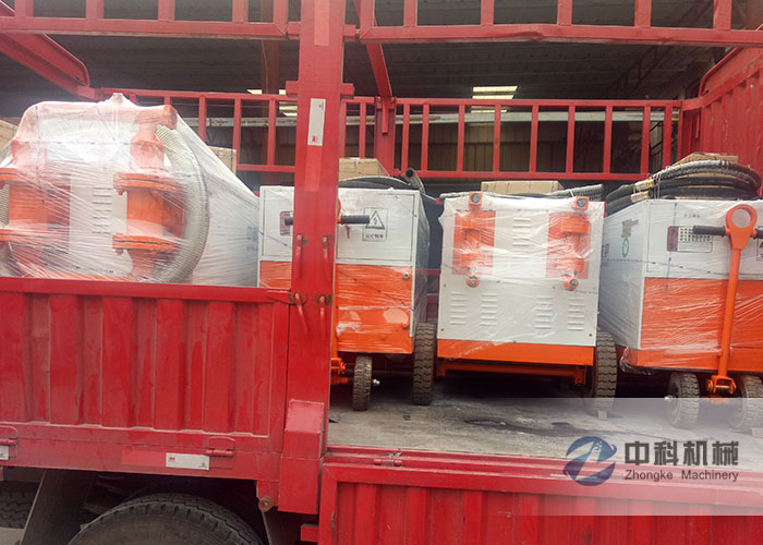 成都雙液注漿機、水泥砂漿注漿機發貨現場-0