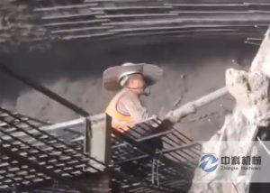 隧道用（yòng）混凝土濕噴機施工（gōng）視（shì）頻