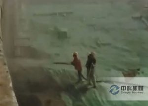 液壓濕式混凝土噴漿機（jī）施工視頻