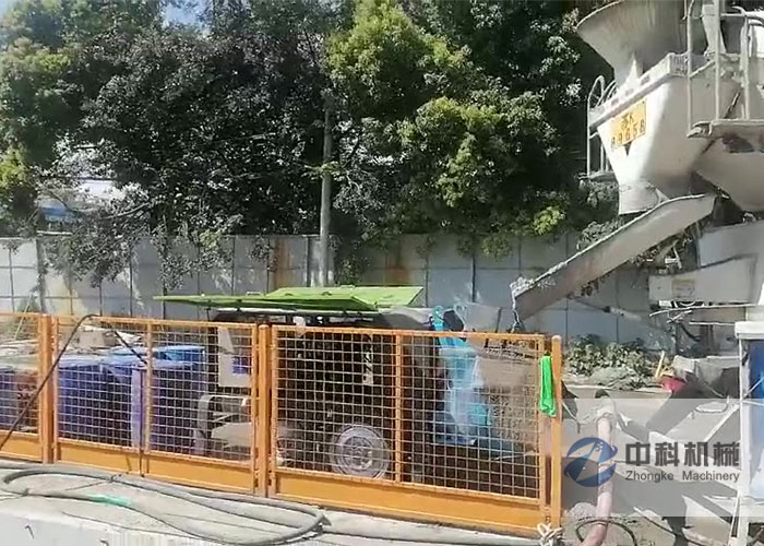 泵送式液壓濕（shī）噴機施工視頻