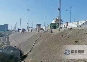 小（xiǎo）型液壓泵送式混凝土濕噴機施工（gōng）視頻（2）