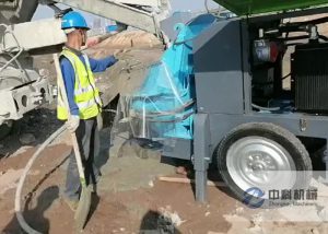 葛洲壩集團液壓濕噴機施工視（shì）頻（2）