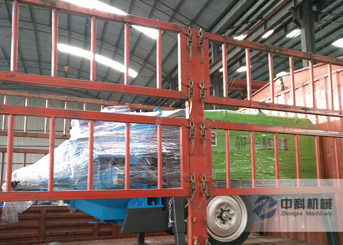 中鐵七局（jú）液（yè）壓混凝土濕噴機（jī）發貨現場-0