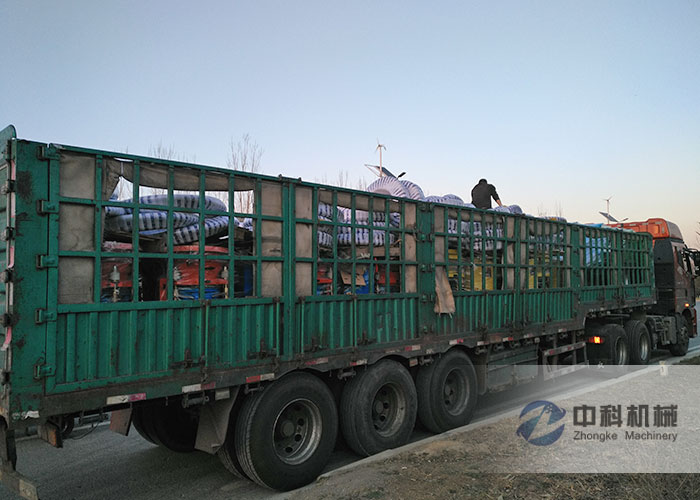 液壓濕噴機、混凝土噴漿機、雙液（yè）注漿（jiāng）機、噴漿機配（pèi）件發貨現場（專車送貨）-1