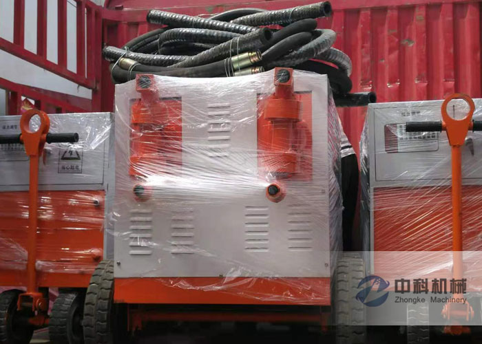 重慶ZKSY90-125雙（shuāng）液注漿機發貨現場-0