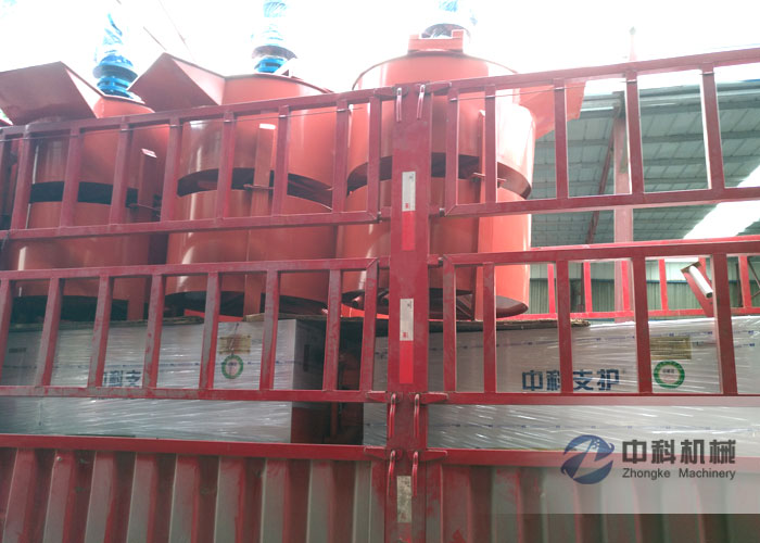 成都雙液注漿機、灰（huī）漿攪（jiǎo）拌機發貨現場-0