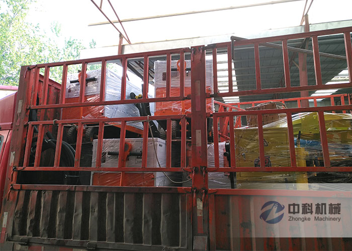 呼和浩特雙液注漿機（jī）、PZ-6噴漿機發貨現場-0