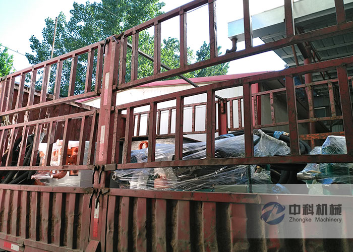 廈（xià）門液壓雙液注漿機、雙缸（gāng）活塞式灰漿泵發貨現場-0