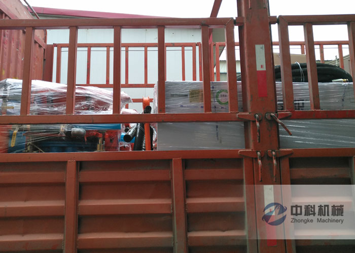 柳州雙液注漿機、PZ-6混凝土噴漿機（jī）發貨現場（chǎng）-0