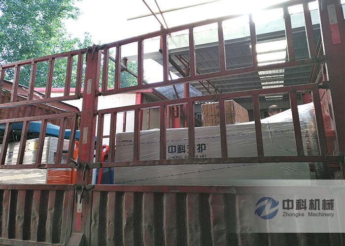 廣州雙液注漿機、雙缸（gāng）液壓砂漿泵發貨現場-0