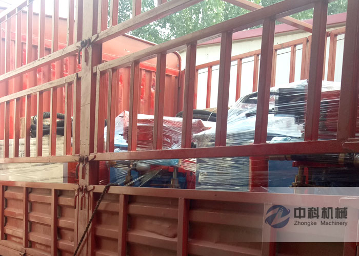 重慶雙液（yè）注漿機、PZ-6噴漿機發貨現場-0