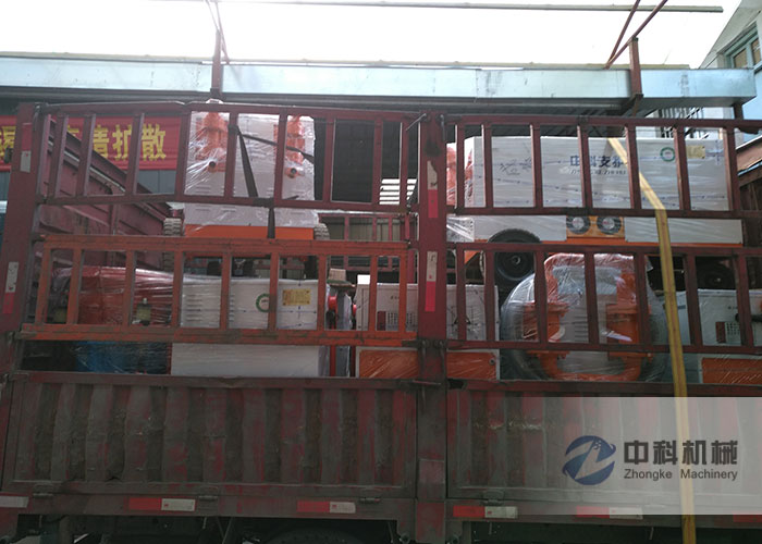 成都雙液注漿機、水泥砂漿注漿機、PZ-6噴漿機發貨（huò）現場-0