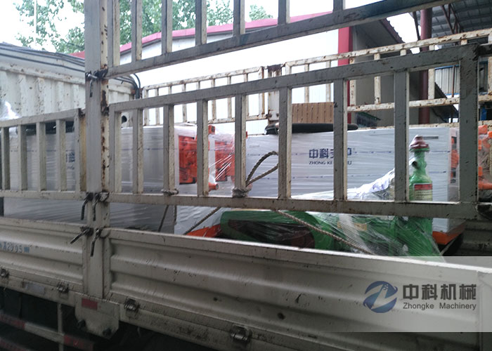 長沙雙液（yè）注（zhù）漿機、單缸砂漿泵發貨現場-0