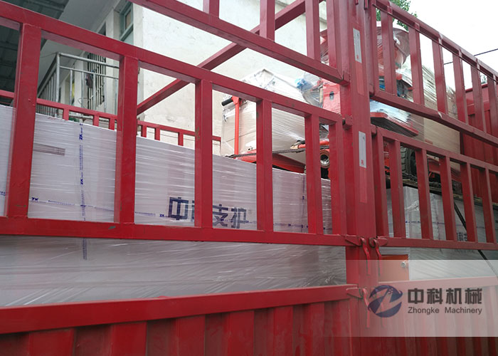 重慶雙液注漿機、PZ-7混凝土噴漿（jiāng）機發貨現場-0