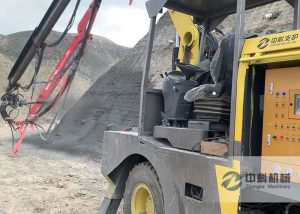 ZHSP3016工程混凝（níng）土濕噴台車施工視頻