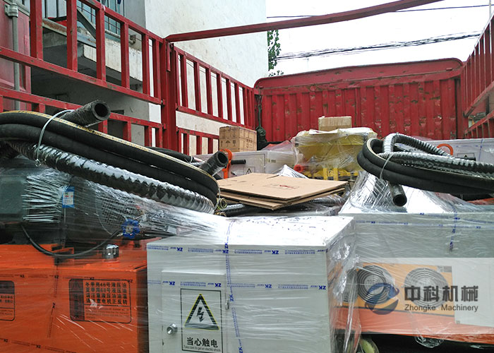 南京ZKSY係列雙液注漿機、PZ-6混凝土噴漿（jiāng）機發貨現場-0