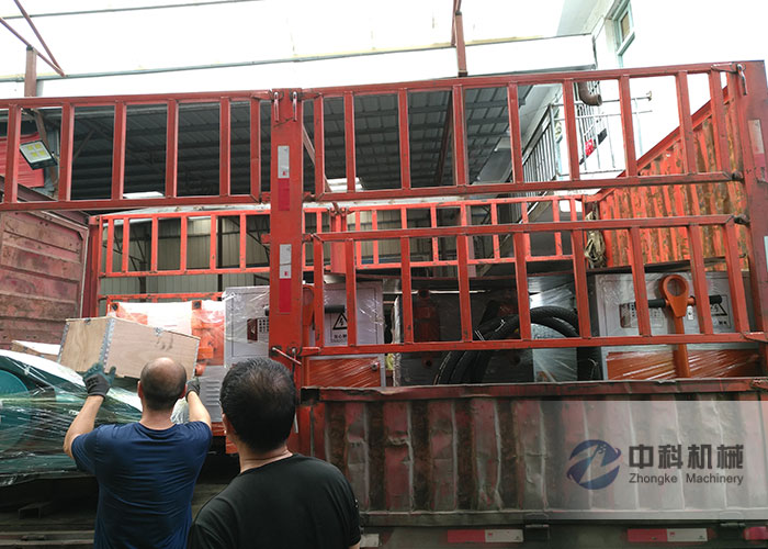 重慶雙液注漿機、BW250注漿機發貨現場（chǎng）-0