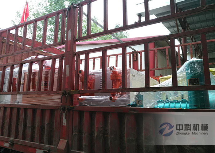 長沙雙液注漿機、BW250注漿機（jī）、無塵環保噴漿機發貨現場-0