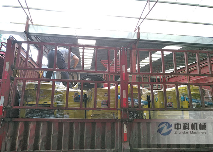 成都PZ-6混凝土噴漿機發貨現場-0