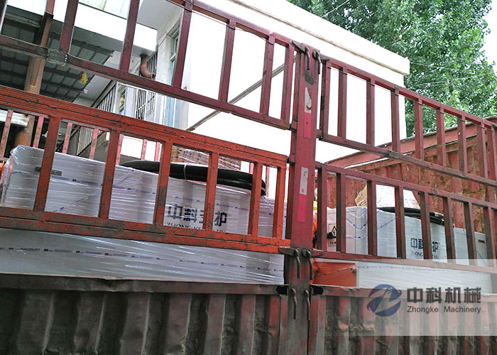 中鐵四局ZKSY90-125雙液注漿機（jī）發貨現場-0