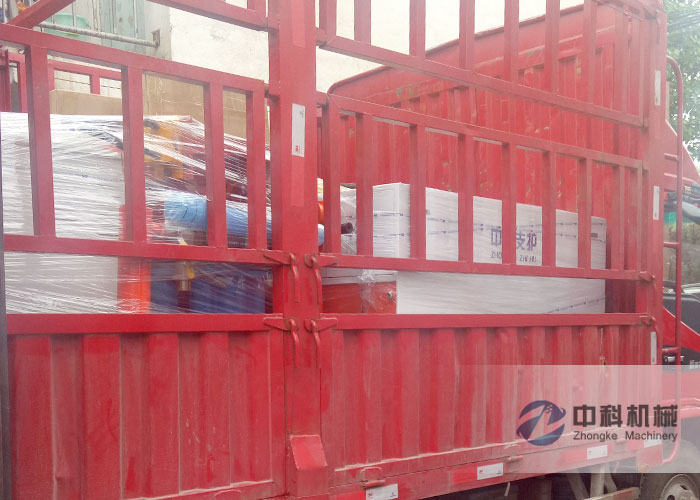 福州雙液注漿機（jī）、PZ-7混凝土噴漿機發貨現場-0