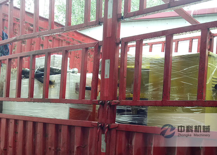 呼和浩特雙液注漿機、PZ-6噴漿機發貨現場-0