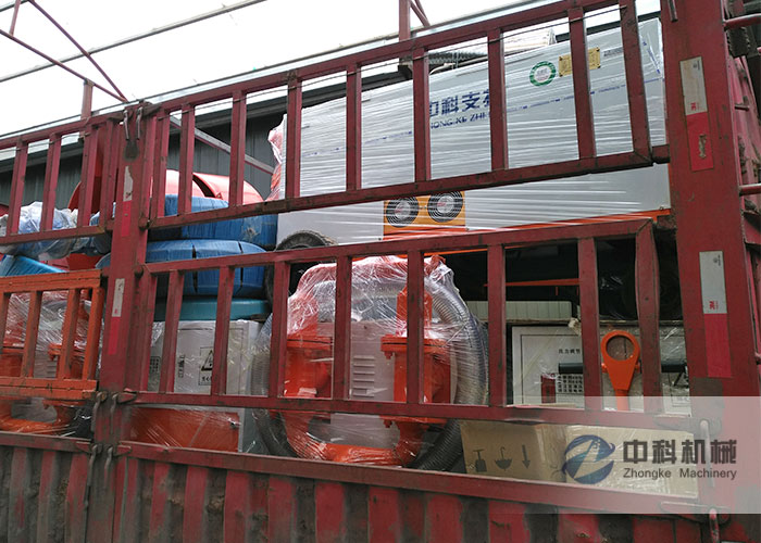 南昌雙（shuāng）液注漿機、水泥砂漿注（zhù）漿機發貨現場-0