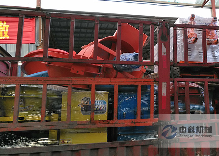 重慶雙（shuāng）液注漿機、PZ-6混凝土（tǔ）噴漿機、灰漿攪（jiǎo）拌機發貨現場-0