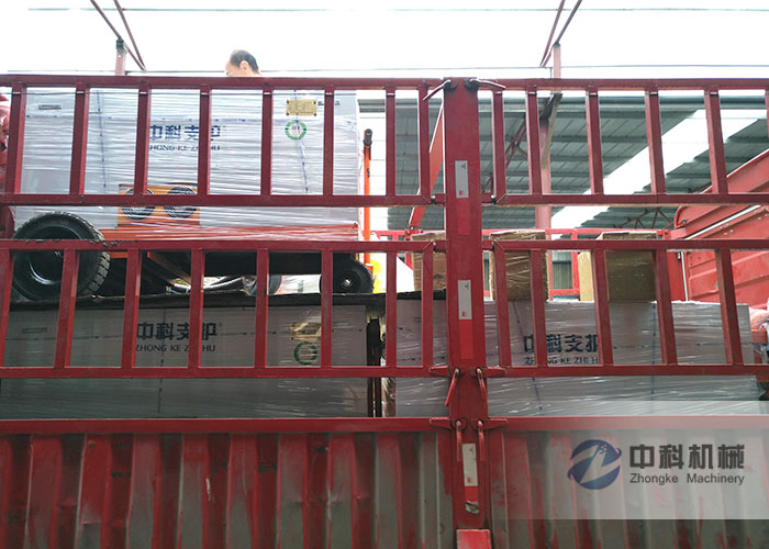 中鐵（tiě）二（èr）局ZKSY90-125雙液注漿機發貨現場-0