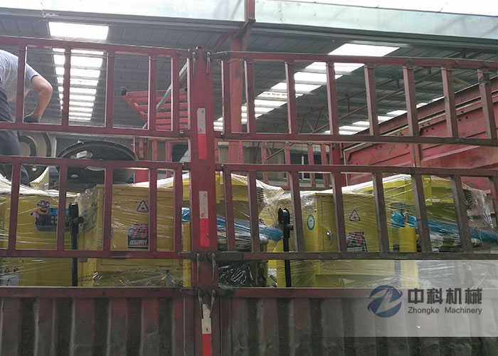 合肥PZ-6混凝土噴漿機（jī）發貨現場-0