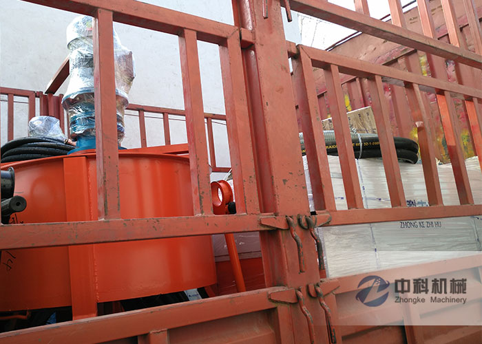 廈門雙液（yè）注（zhù）漿機、灰漿攪拌機發貨現場（chǎng）-0