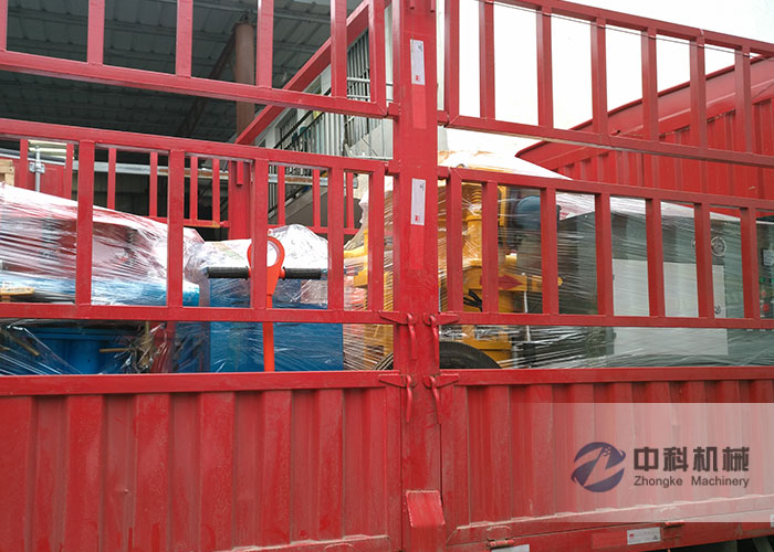 南寧轉子式混（hún）凝土濕噴機、PZ-6噴漿機發貨現場-0