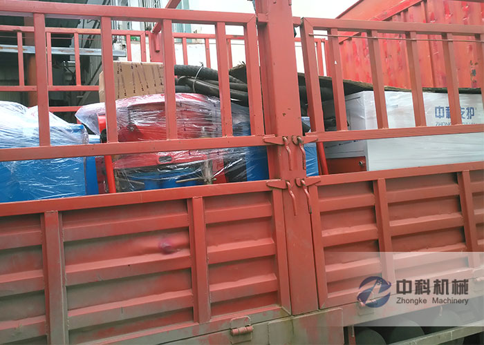 西（xī）安（ān）雙液注漿機、PZ-6混凝土噴漿機發貨現場（chǎng）-0